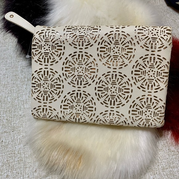 🌸Street Level Clouch, New, Khaki/Gold🌸#STREET - Picture 1 of 11